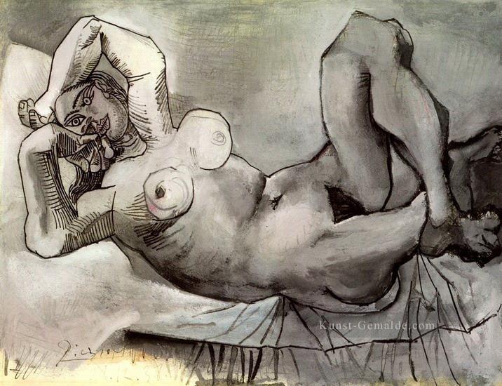 Frau couchee Dora Maar 1938 kubist Pablo Picasso Ölgemälde